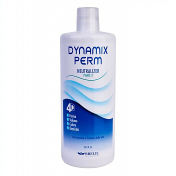 Нейтрализатор для химической завивки волос DYNAMIX PERM 4D SYSTEM, 1000 мл, B040007